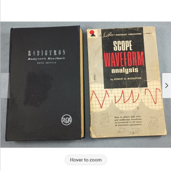 1941 RCA Wireless School Tubes Radiotron Designer+Oscilloscope Waveform Analysis - Picture 1 of 8